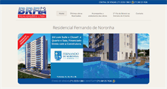 Desktop Screenshot of construtorabrf.com.br