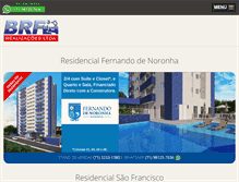 Tablet Screenshot of construtorabrf.com.br